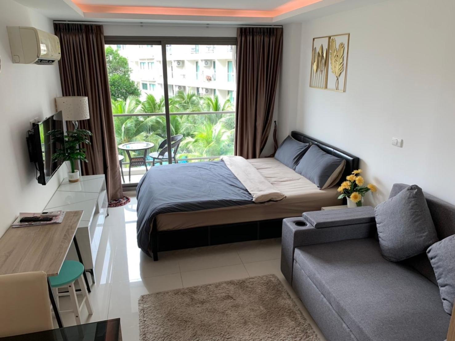 Laguna Beach Condo Resort 3 Maldives Pattaya Pool View ลากูน่า บีช คอนโด รีสอร์ต 3 พัทยา ジョムティエンビーチ 部屋 写真